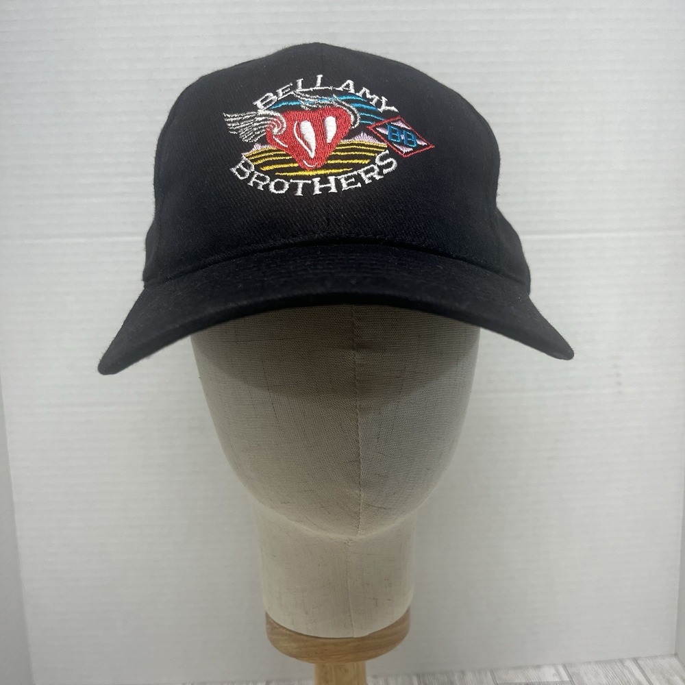 Vintage Bellamy‎ Brothers Country Music Snapback Hat Black Cap Made In USA